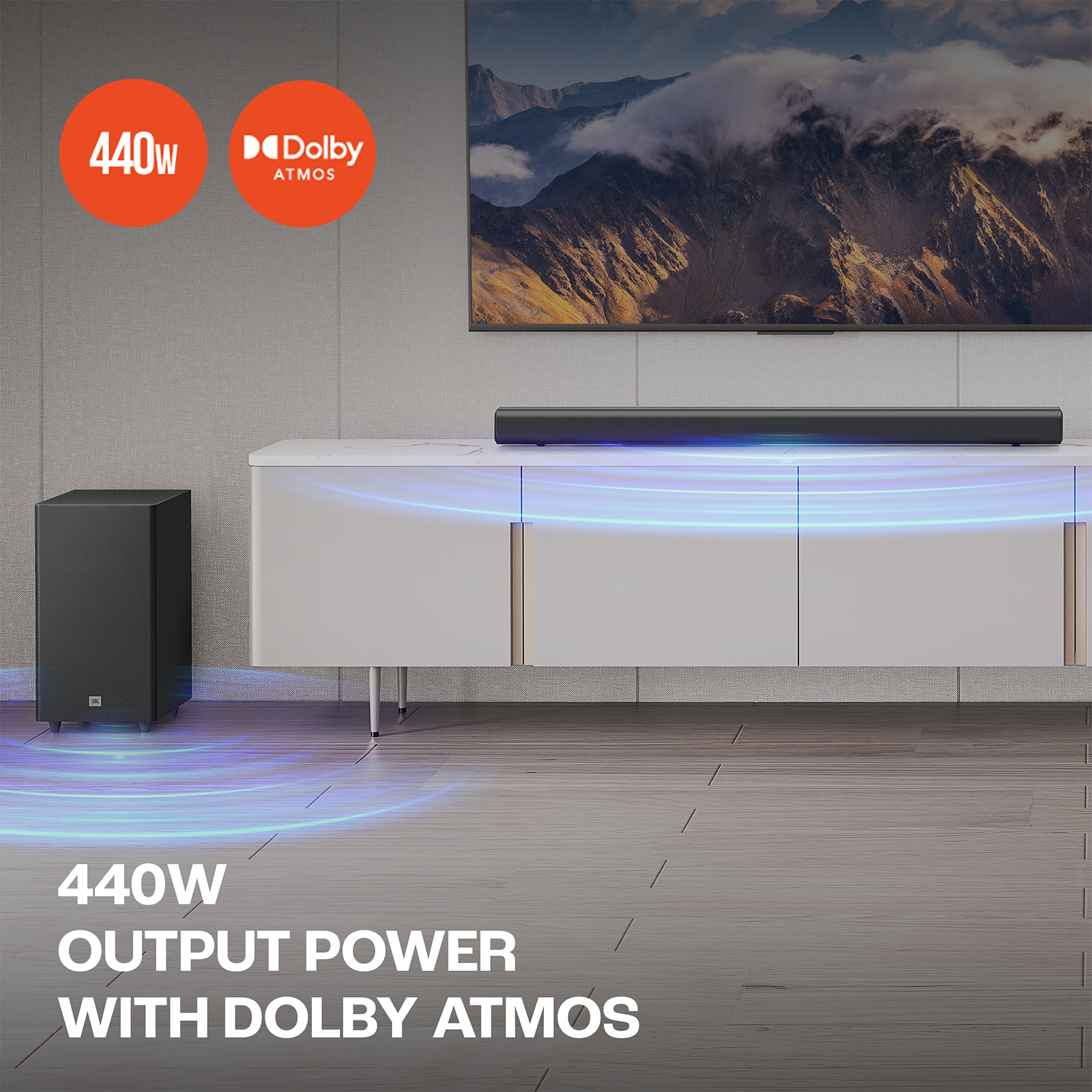 Buy JBL CINEMA SB580 440W Bluetooth Soundbar with Remote